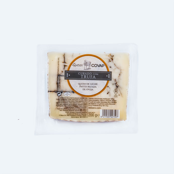 Pasteurized Sheep's Milk Cheese with Truffle